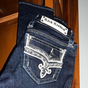 Rock revival skinny jeans size 25